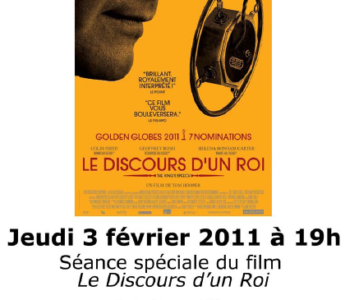 Soirée spéciale le discours d’un roi à Anglet